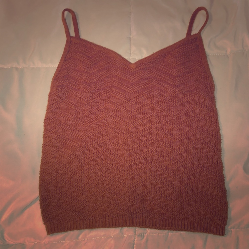 Knit tank top